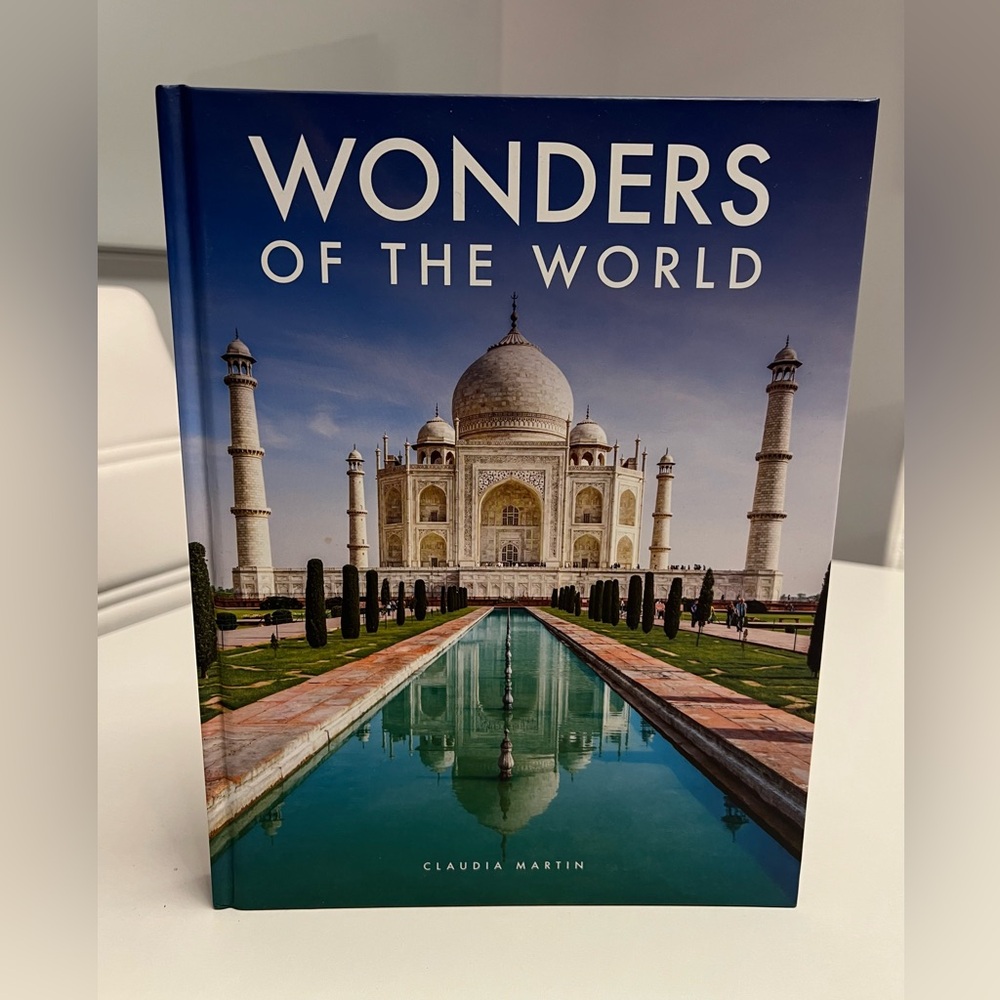 Gently Used Hardcover Book 
Wonders of the World Book by Claudia Martin